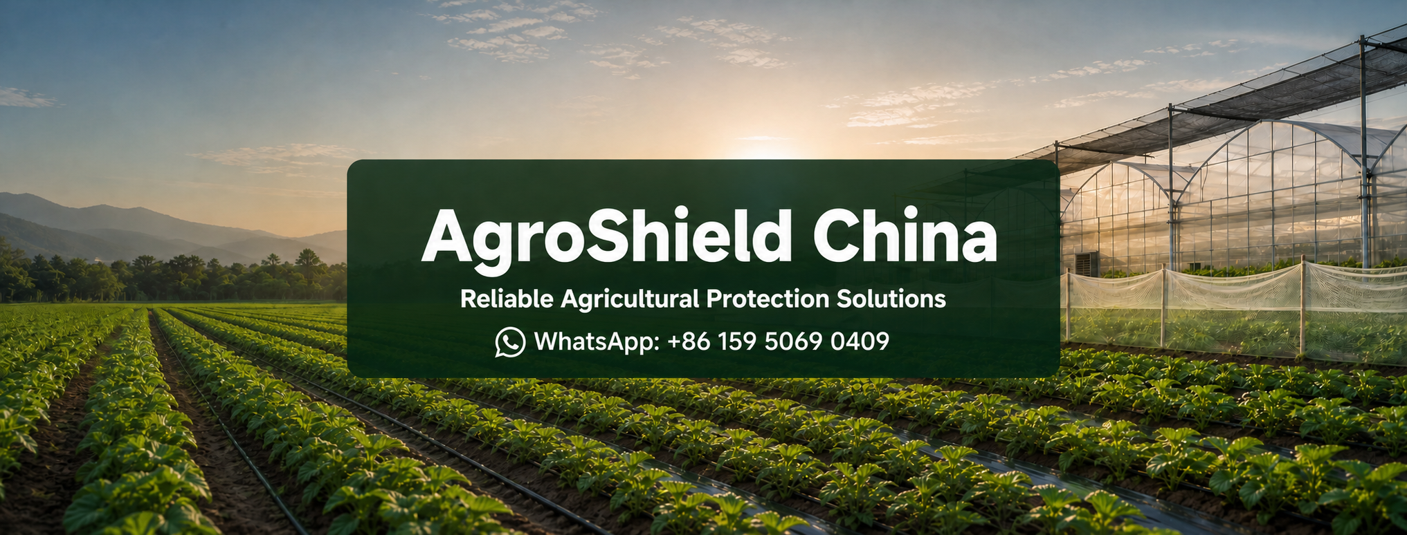 AgroShield China agricultural protection solutions